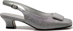 Women's Wide Width Sling Back Low Heeled Pumps Sandals Shoes Antica-05