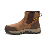 CAT Men's Threshold Rebound Chelsea Waterproof Steel Toe CSA Work Boot Wide
