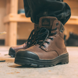 Men's Kodiak Greb 6" Steel Toe Safety Work Boot Brown