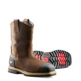 MAN'S KODIAK MCKINNEY WELLINGTON WATERDIGTIGE SAAMGESTELDE TOE UITTREK VEILIGHEIDSWERKSTEEL