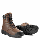 Men's Kodiak Greb 8" Steel Toe Safety Work Boot Brown