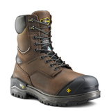 Men's Terra Gantry LXI 400g 8" Waterproof Composite Toe Safety Work Boot Brown