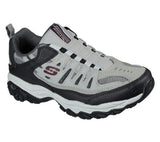 Skechers MEN AFTER BURN Extra Wide Width 51866 Grey/Black