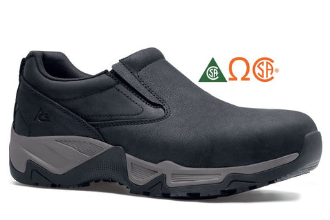 Shoe for Crew Badlands Hiker Slip-On CSA - Nano Composite Toe # 72323 BBK