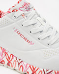 Skechers Women JGoldcrown SKECHERS Street Uno Shoes - 155506-WHT