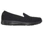 SKECHERS WOMEN'S ARCH FIT UPLIFT-CUTTING EDGE 100% VEGA 136560 BLACK)