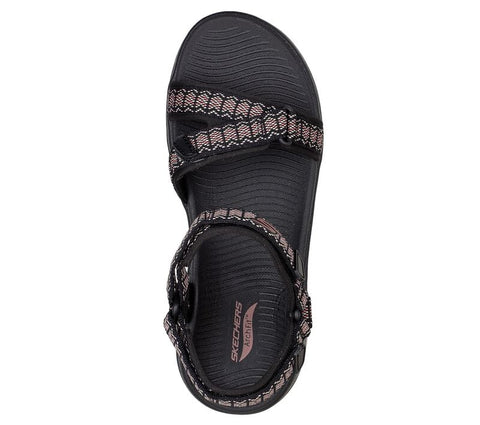 Skechers Ladies GO WALK: Arch Fit - Worthy Supportive Slide Sandals