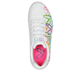 Skechers Womens JGoldcrown: Uno - Highlight Love 177981 WHITE / MULTI