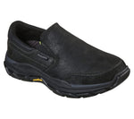 Skechers MEN Relaxed Fit: Respected - Calum Extra Wide Width 204480 (Black)