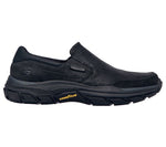 Skechers MEN Relaxed Fit: Respected - Calum Extra Wide Width 204480 (Black)