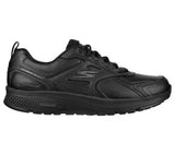 Skechers GO RUN Consistent - Up Time #:220085 Black Leather