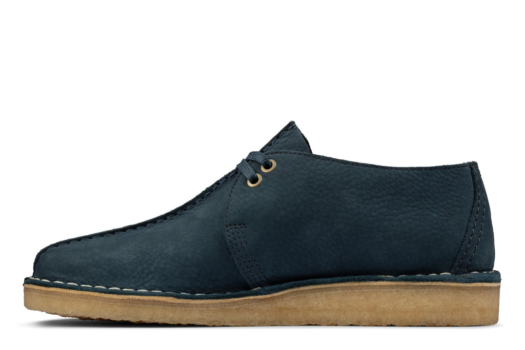 Clarks Original Desert Trek - Blue Nubuck Made in Vietnam – Shoes