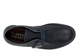 "Men's Clarks Original Desert Boot Navy Leather Made in Vietnam "