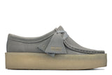 New Women's Wallabee Cup Light Grey Suede Made In Vietnam (Limited Edition)