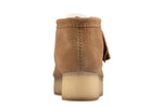 New Women's Wallabee Wedge Light Tan Suede Made In Vietnam (Limited Edition)
