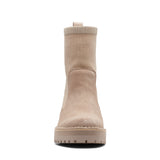 New Women's Clarks Rock Knit Sand Suede Made In Vietnam (Limited Edition)