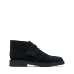 Kids Clarks Original Desert Boot Older Black Suede