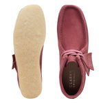 WOMEN’S CLARKS ORIGINAL WALLABEE BOOT “MADE IN VIETNAM” (ROSE PINK)