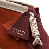Clarks Men's Wallabee Boot Drk Orange Combi