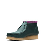 Clarks Men's Wallabee Boot Green Combi