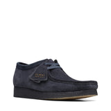 Clarks Mans Wallabee Ink Harige Suede (Ink) 