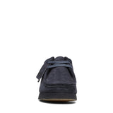 Clarks Mans Wallabee Ink Harige Suede (Ink) 