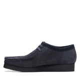 Clarks Mans Wallabee Ink Harige Suede (Ink) 