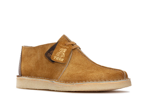 MANS CLARKS OORSPRONKLIKE WOESTYNTREK “MADE IN PORTUGAL” (EIK HARIGE SUEDE) 