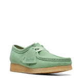 Women Clarks Original Wallabee Pine Green "Made In Vietnam"