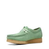 Women Clarks Original Wallabee Pine Green "Made In Vietnam"