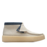 Men's Clarks Original Wallabee Cup Boot White Nubuck"Made In Vietnam"