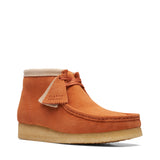 Clarks Original Men Wallabee Boot Dark Tan