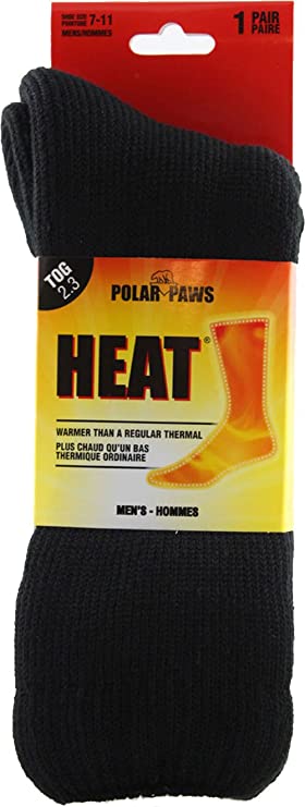 Unisex Polar Paws Heat Termiese Sokkies vir swaar winter