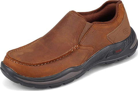 Skechers Men's Arch Fit - Hust 204184 (Dark Brown)