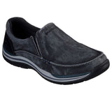 Skechers MEN RELAXED FIT: EXPECTED - AVILLO 64109 Extra Wide Fit BLACK