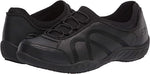Skechers Work Slip on Bungee Womens Oil Resistant Shoes Lightweight 108005 Black