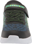 Skechers Kids Microspec 2.0 403920L (Black/Blue/Lime)