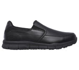 SKECHERS MEN'S  Work Relaxed Fit: Nampa SR #77157 Wide BLK