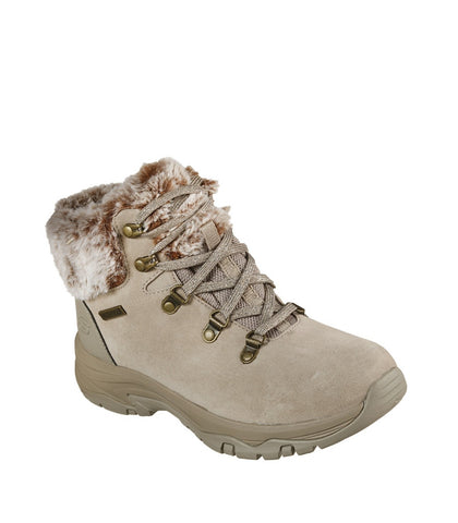 Skechers Vroue Enkelstewel Ontspanne Fit: Trego - Falls Finest 167178 Taupe 