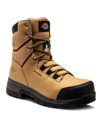 Dickies 8" In Tractus ST WP FP CSA/MEDIUM TAN - Shoes 4 You 