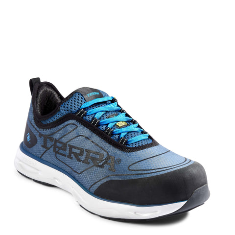 TERRA LITES UNISEX COMPOSITE TOE ATHLETIC SAFETY SHOE SD+ TR0A4NS2IE0 - BLUE - Shoes 4 You 