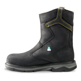 TERRA MANS PATTON WELLINGTON ALUMINIUM TOE VEILIGHEIDSBOOT (SWART)