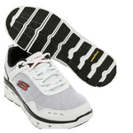 SKECHERS MANS GLIDE-STEP FLEX – BLADOS #232327 WHITE/BLK 