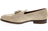 Clarks Mens Citistride Slip Taupe Suede Shoes