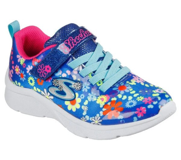 Skechers Kids Girls Wavetronic Ravlor 302347L Blue Multi