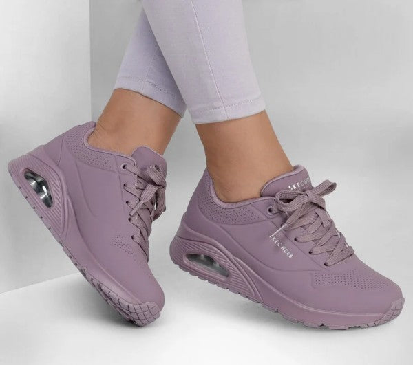 Skechers Trainers Uno Stand On Air Grey